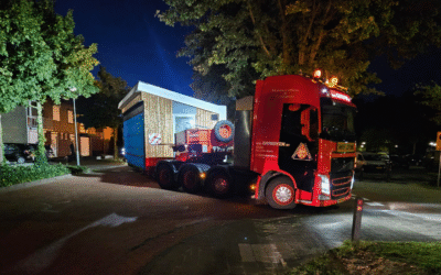 Bijzonder transport flexwoningen Montfort