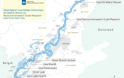 Definitief plan vastgesteld voor natuurvriendelijke Maasoevers en geulen tussen Ohé en Laak en Stevensweert
