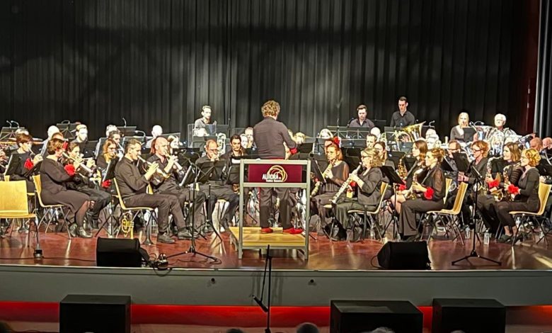 Fanfare Aurora Baexem haalt eerste prijs met lof tijdens concertconcours