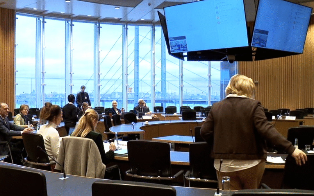 Partners Interreg-project Buitenrijden spreken in bij commissie Landtag NRW –WDR besteedt aandacht in TV-uitzending