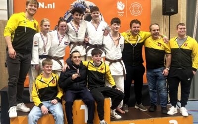 Milan Verstraeten pakt zijn 3e Nederlandse judo titel