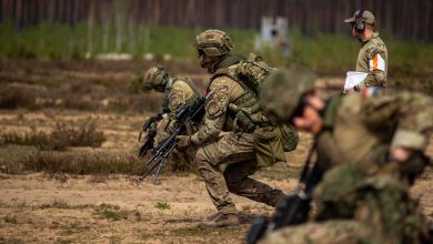 De landmacht oefent (foto: Defensie)