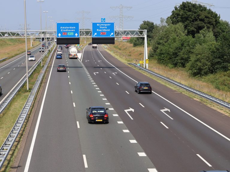 A2-oprit Echt in de richting van Weert tijdelijk afgesloten voor werkzaamheden