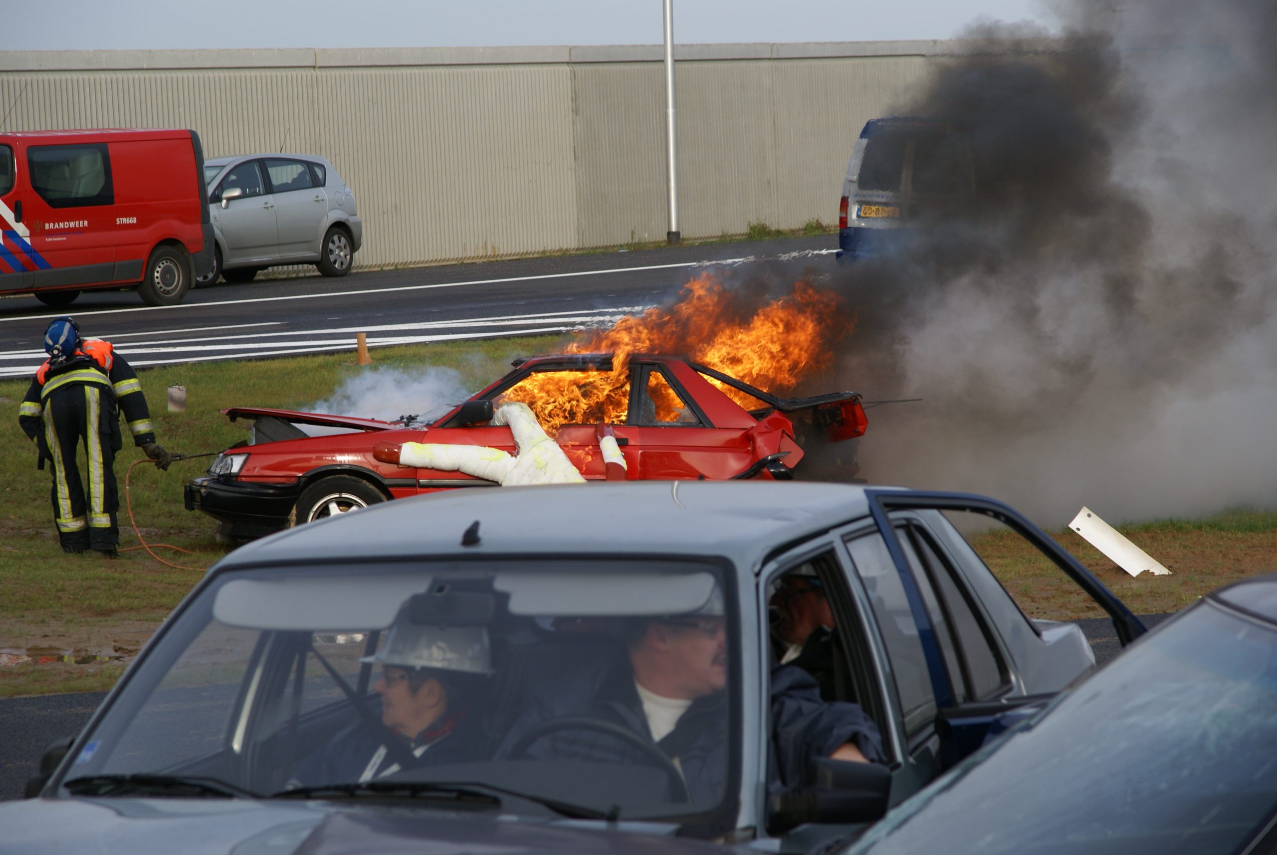 Massale rampenoefening in Duitse grensstreek