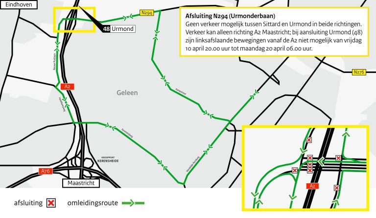 Vanwege de duur van de afsluiting en de mogelijke verkeershinder die het met zich meebrengt, wordt het nogmaals onder de aandacht gebracht.