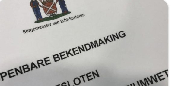 Burgemeester Jos Hessels sluit drugspand in Susteren