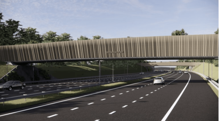 Oevereind en Aw-Kirk namen nieuwe faunapassages over A2 bij Oud-Roosteren