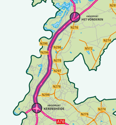 Weekendafsluiting A2 Het Vonderen – Kerensheide in oktober 2026 uitgebreid met extra dag