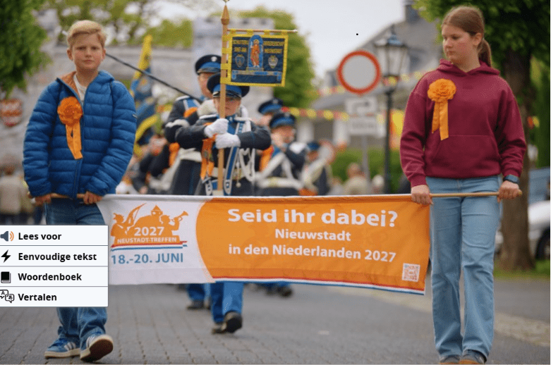 Neustadt-Treffen 2027: een uniek internationaal feest in Nieuwstadt.