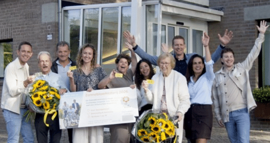 Zonnebloemloterij maakt erop uitgaan mogelijk.