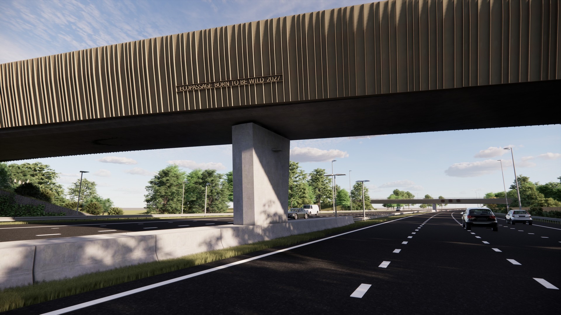 Toerit Born (47b) richting Maastricht afgesloten voor bouw faunapassage.